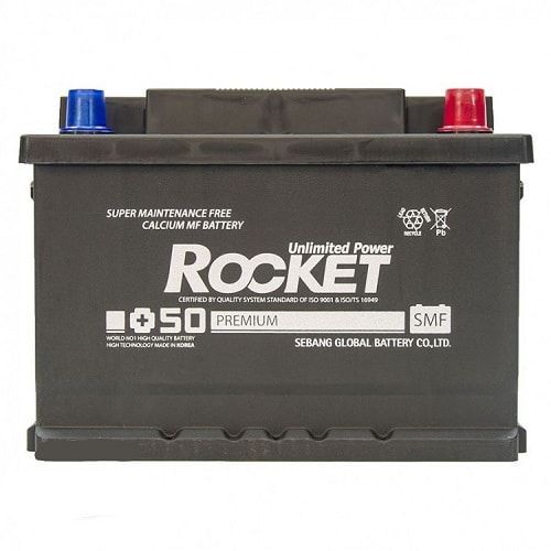 АккумуляторнаябатареяROCKET65Ah680Aеврообратнойполярности