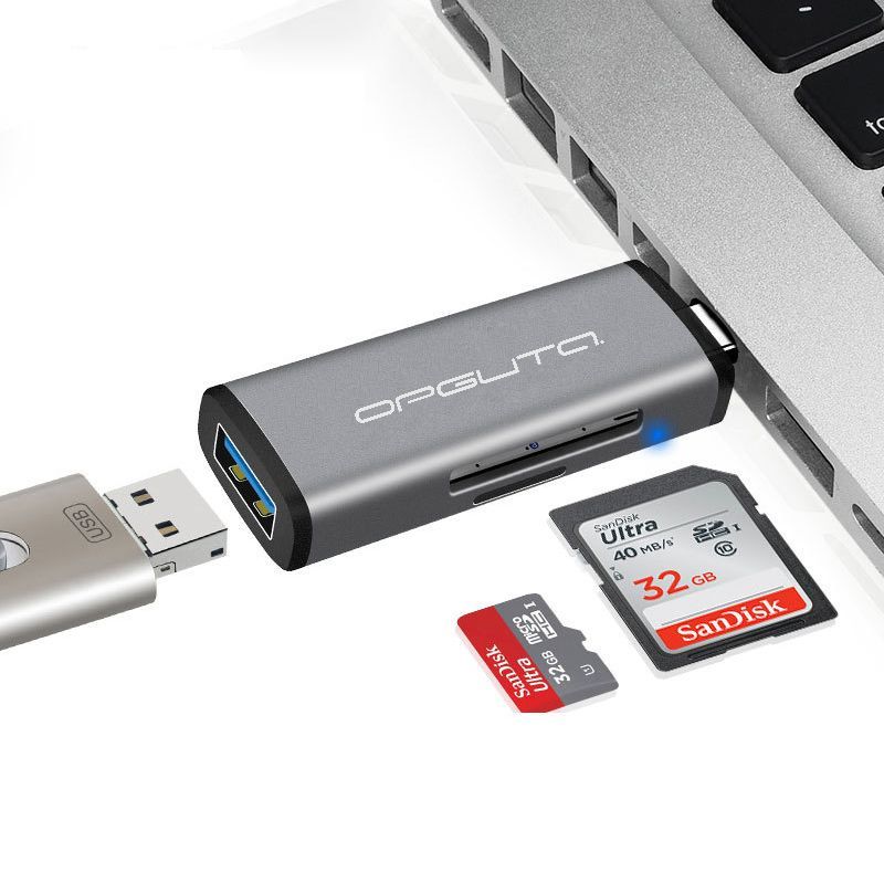Адаптер usb sd type c