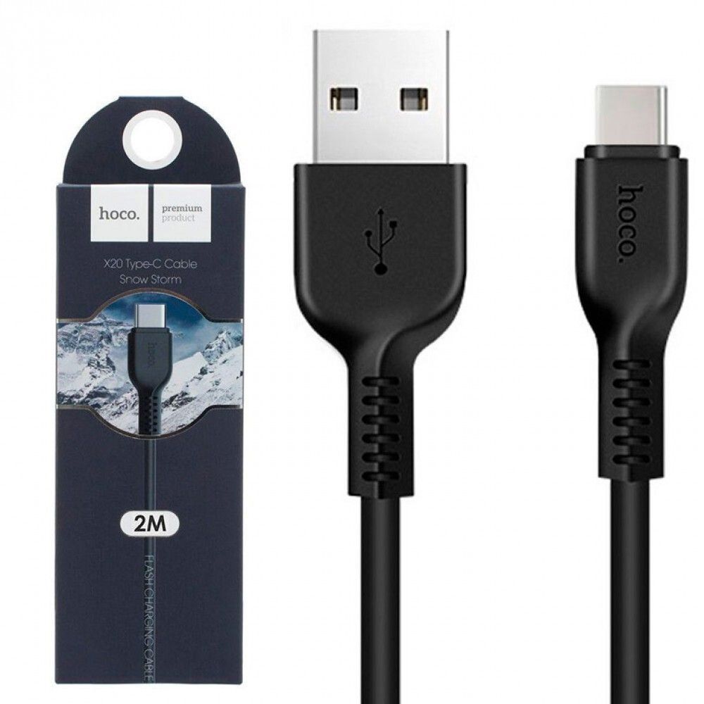 Usb type c черный. USB кабель Type-c Hoco x20. Hoco x20 Type c 1m. Кабель Hoco x20 Flash USB - USB Type-c 3 м. Hoco x20 Type-c Black.