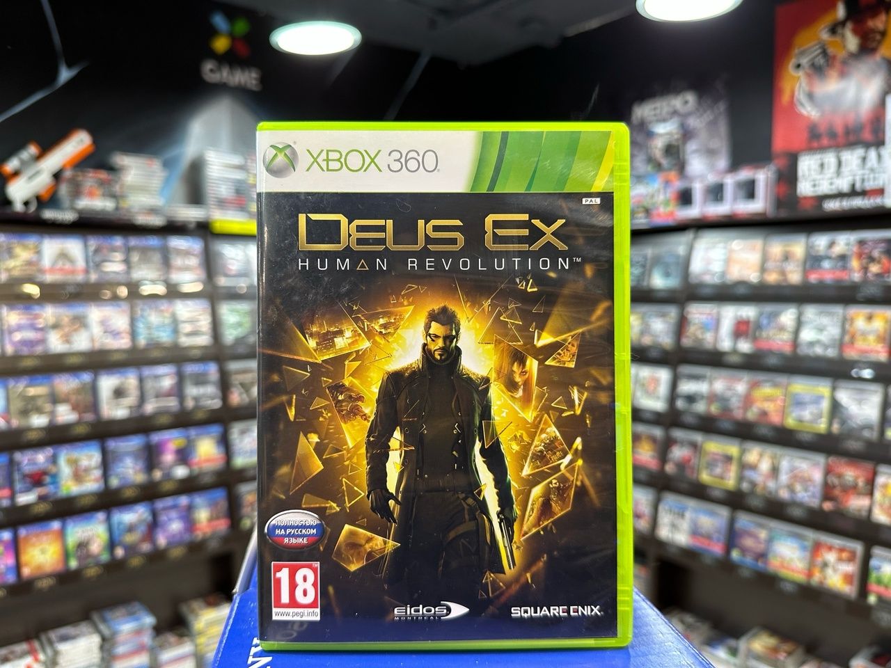 Игра Deus Ex: Human Revolution (Xbox 360) (Open/Resale)