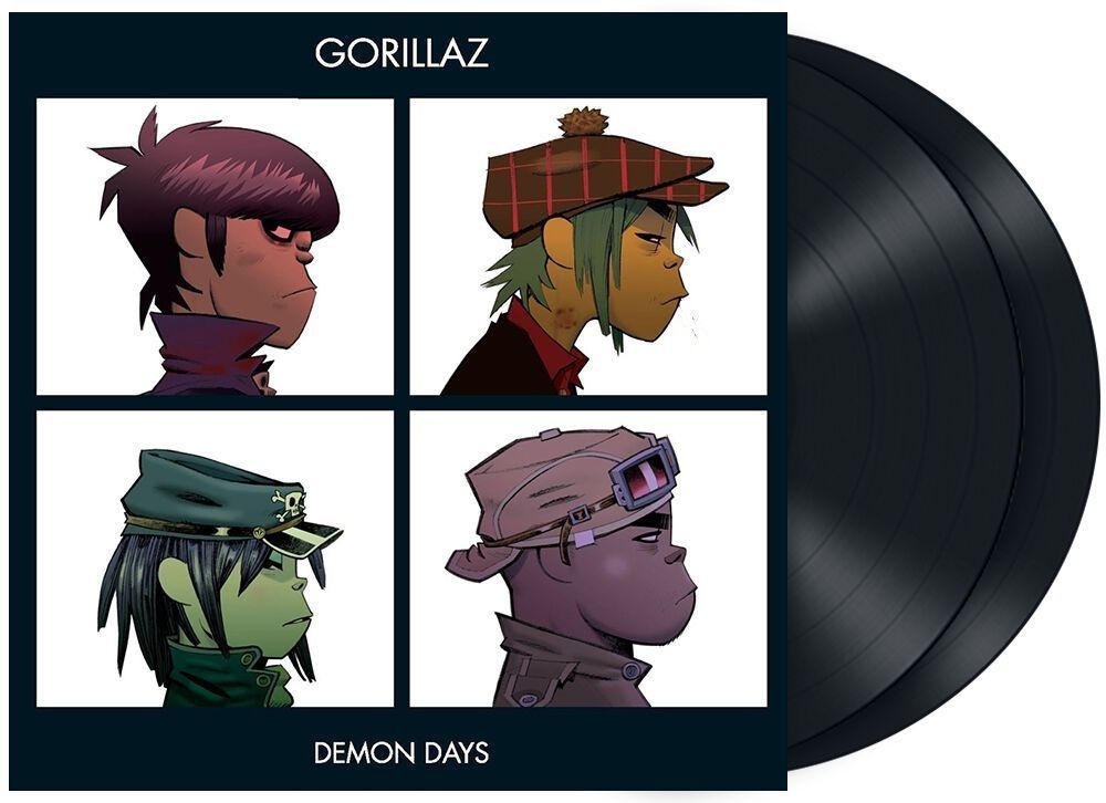 Группа гориллаз в жизни как выглядит Gorillaz. Demon Days (2 LP) - купить с доставкой по выгодным ценам в интернет-ма