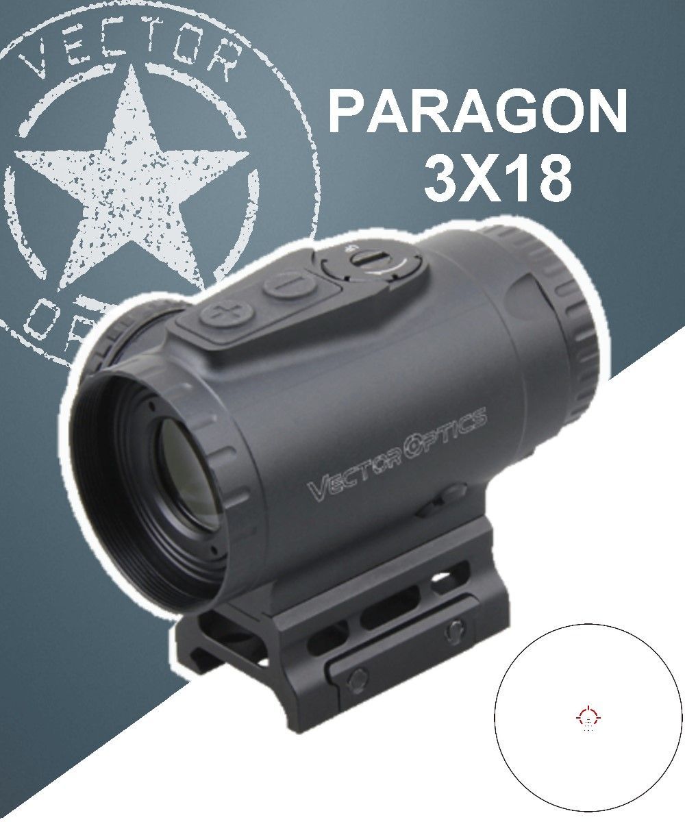 Призматический прицел VECTOR OPTICS Paragon 3X18 Micro