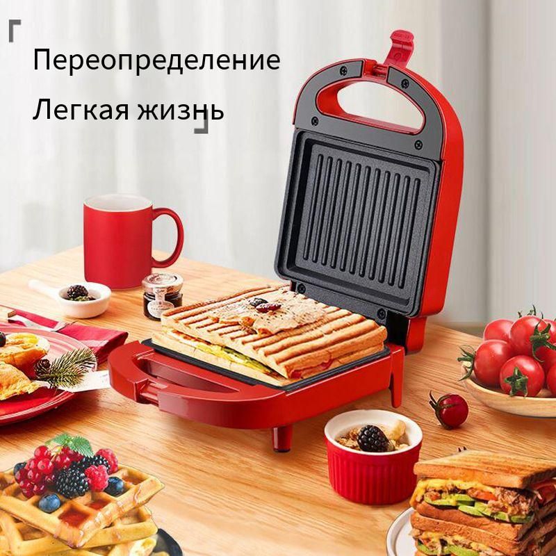 Lelu Бутербродница Lelu-85 650 Вт, красный