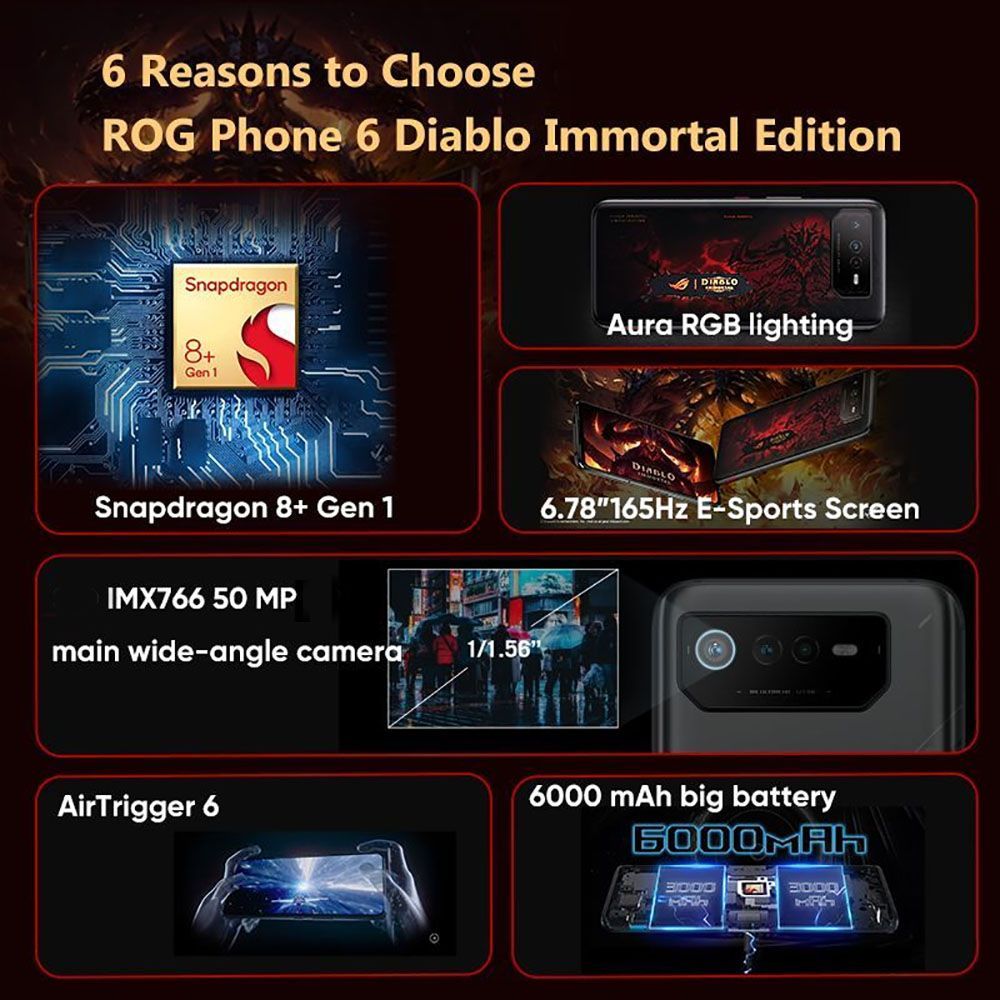 Asus Rog Phone 6 Diablo Купить