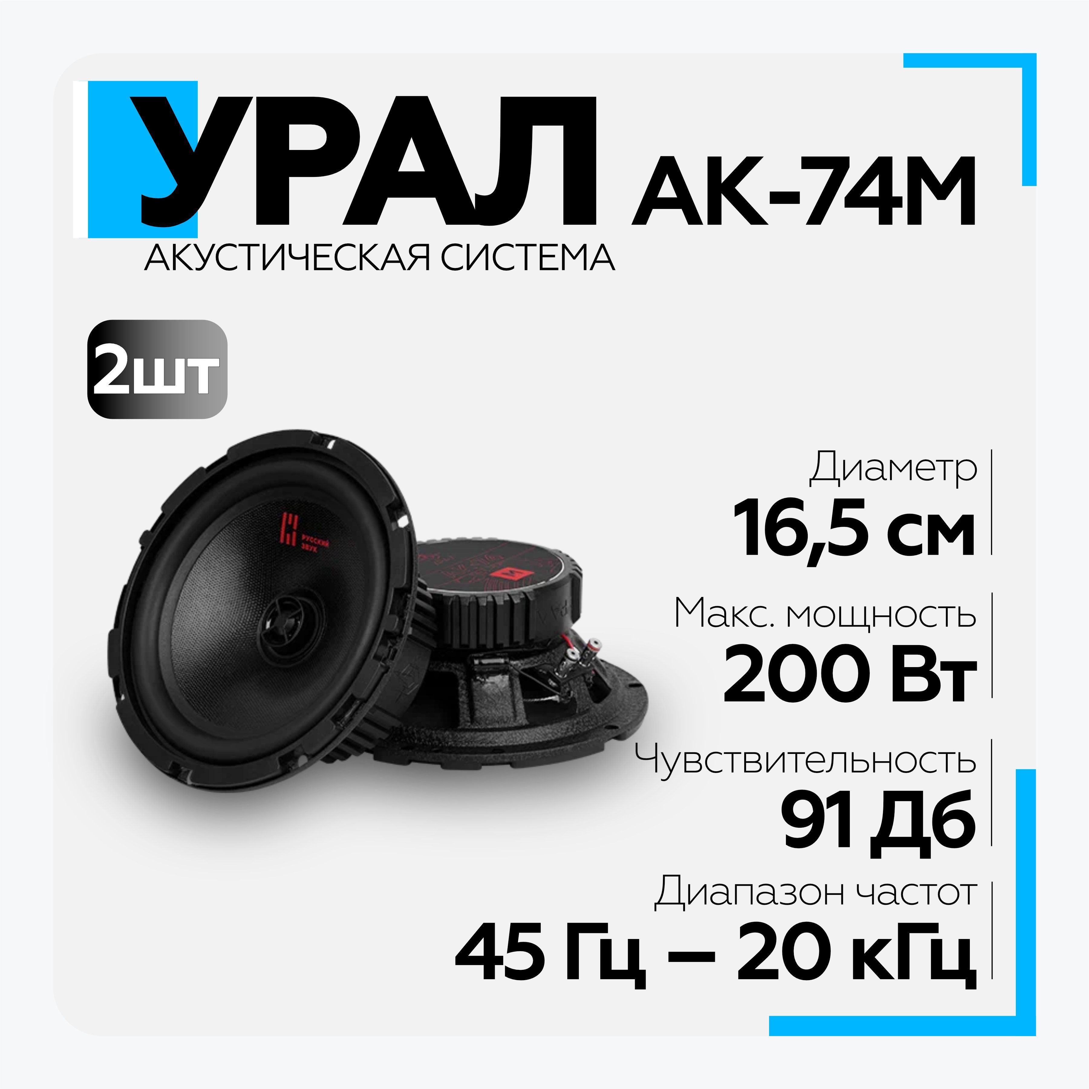 Купить Акустику Урал Ак 74 М