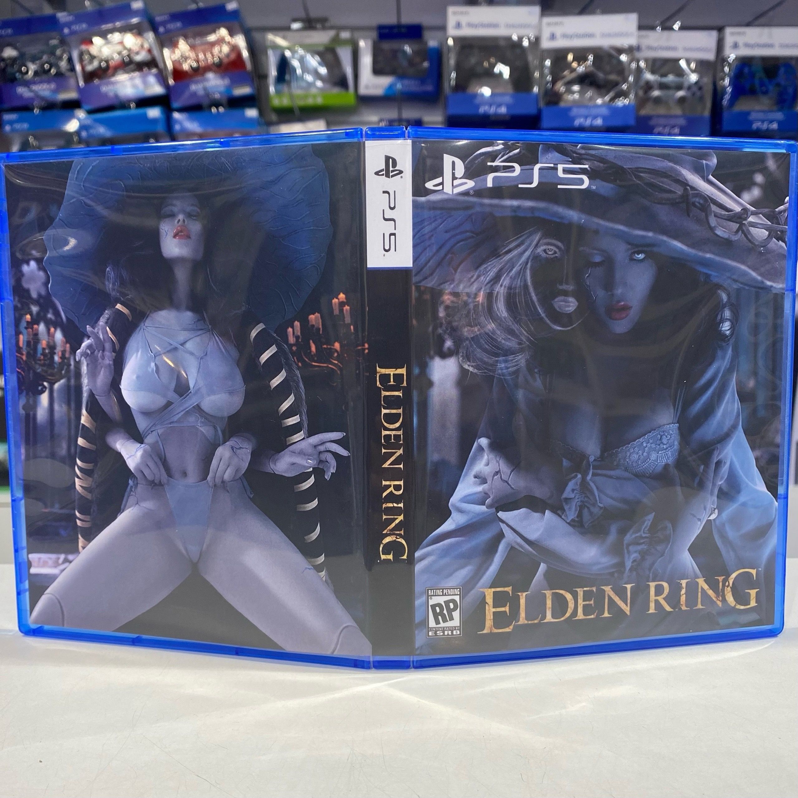 Игра"EldenRing"PS5-Кастомнаяобложкадлядиска