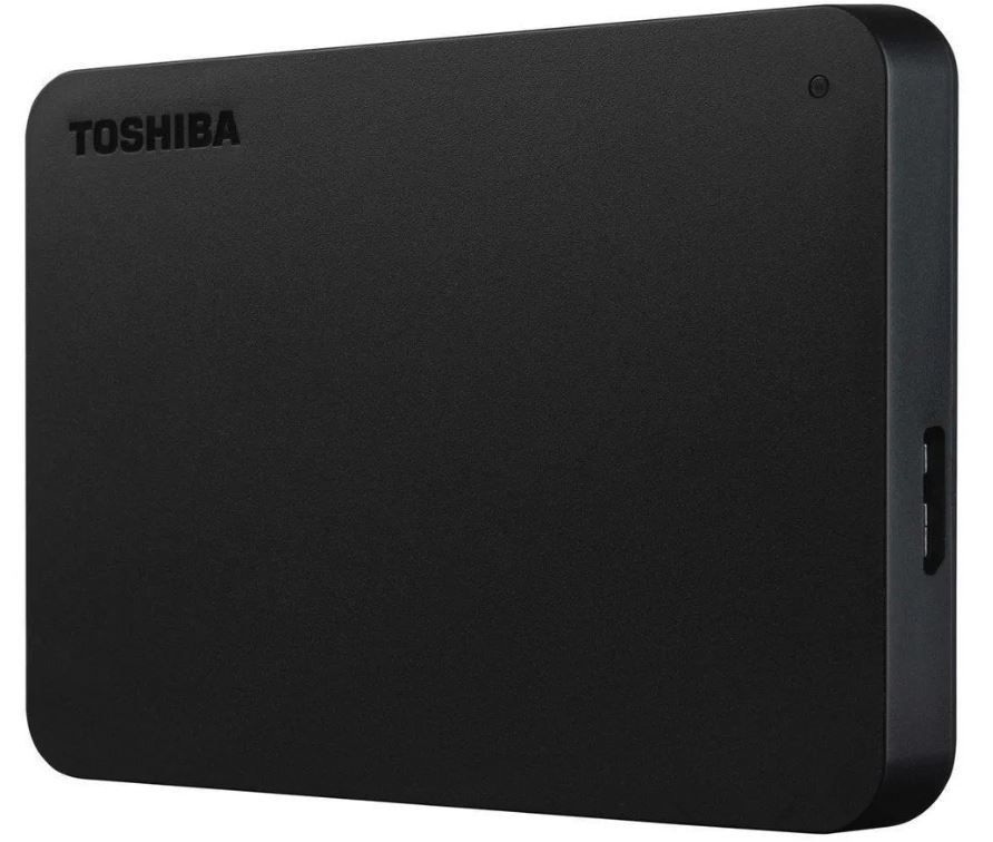 Toshiba2ТБВнешнийжесткийдискToshibaCANVIOBASIC(HDTB520EK3AA),черный