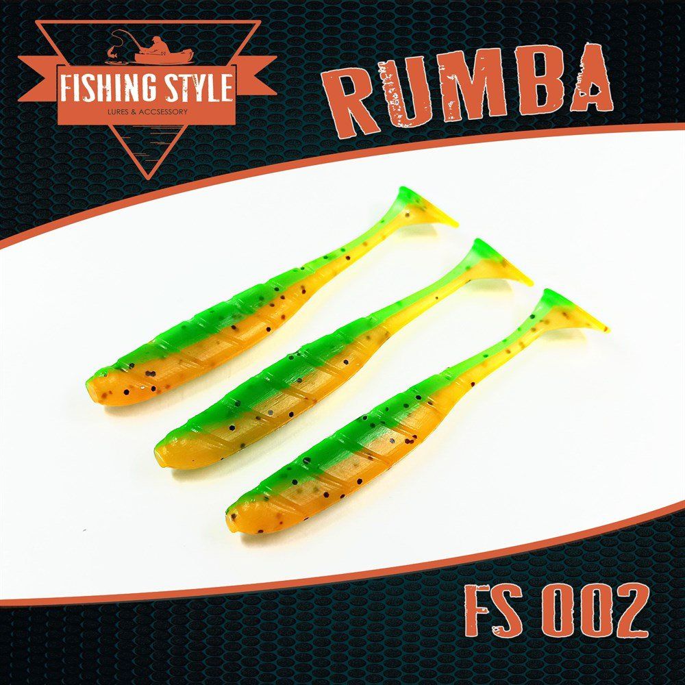 Силиконовые приманки Rumba fs109. Приманки Watermelon. Fishing Style приманки. Приманка силиконовая Fishing Style-Rumba 64 мм (10шт).