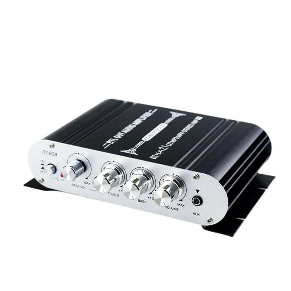 Усилитель st 838 схема 12V 400W 2.1-канальный усилитель мощности автомобильной аудиосистемы класса A/B 