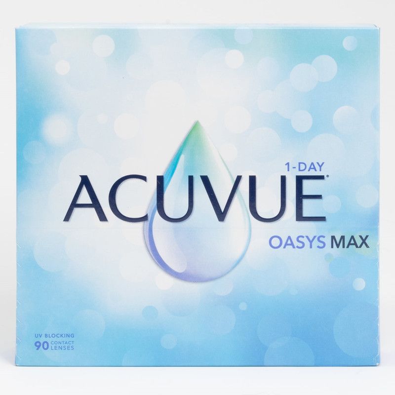 Oasys max. Линзы Oasys Max 1-Day Acuvue. Acuvue Oasys Max 1-Day 90. Контактные линзы Джонсон и Джонсон. Оазис Макс линзы.