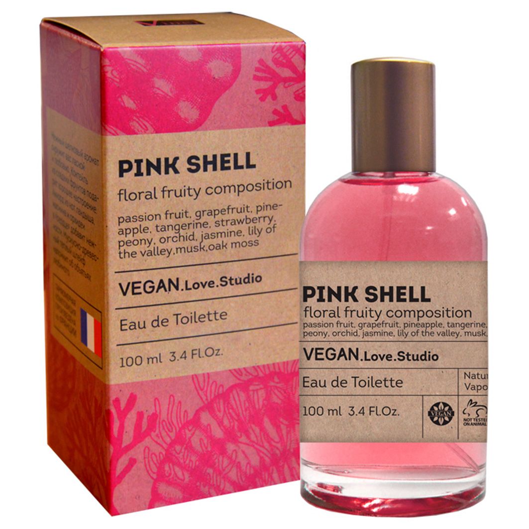 Vegan love. Туалетная вода Vegan Love Studio Pink Shell женская 100мл. Туалетная вода Vegan Love Studio. Dp Vegan Love Studio жен.т/в Pink Shell. Туалетная вода Vegan Love Studio ароматы.