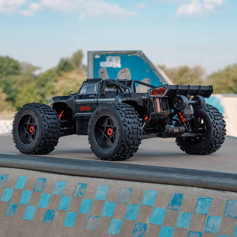 Arrma1/5outcast4x48sblxexbбесколлекторныйгоночныйвнедорожникrtrспитаниемот8аккумуляторовготовыйкиспользованиюARA5810v2t1