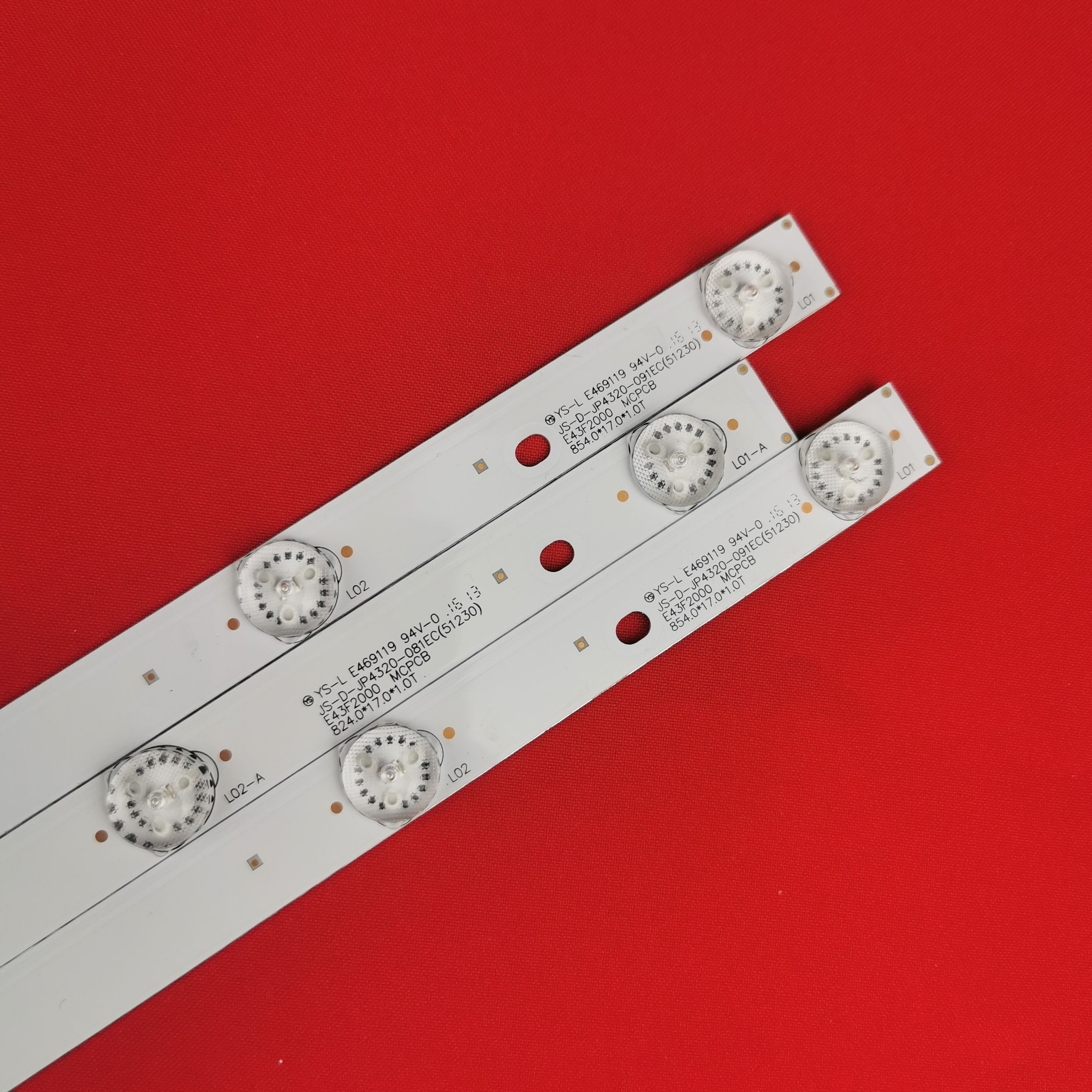 Подсветка JS-D-JP4320-081EC JS D JP4320 091EC, MS L1111 для тв AKAI AKTV432, SHIVAKI STV-43LED20W VEKTA LD-43SF6015BT 43TF5515BS