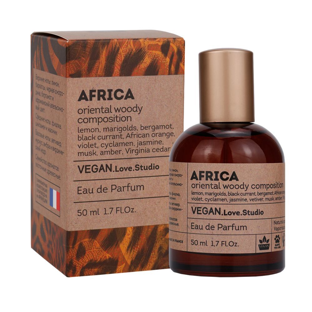 VEGAN.Love.Studio Вода парфюмерная Vegan Love Studio Africa  п/в 50ml for women 50 мл