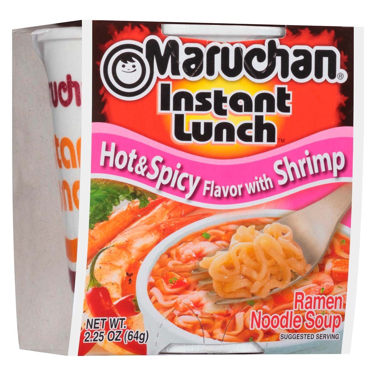 Лапша со вкусом креветки. Лапша Maruchan instant lunch hot Spicy Shrimp 64гр. Лапша б/п Maruchan инстант ланч со вкусом креветок, (стакан) 64гр США. Лапша со вкусом креветок острая. Лапша в стакане инстант ланч.