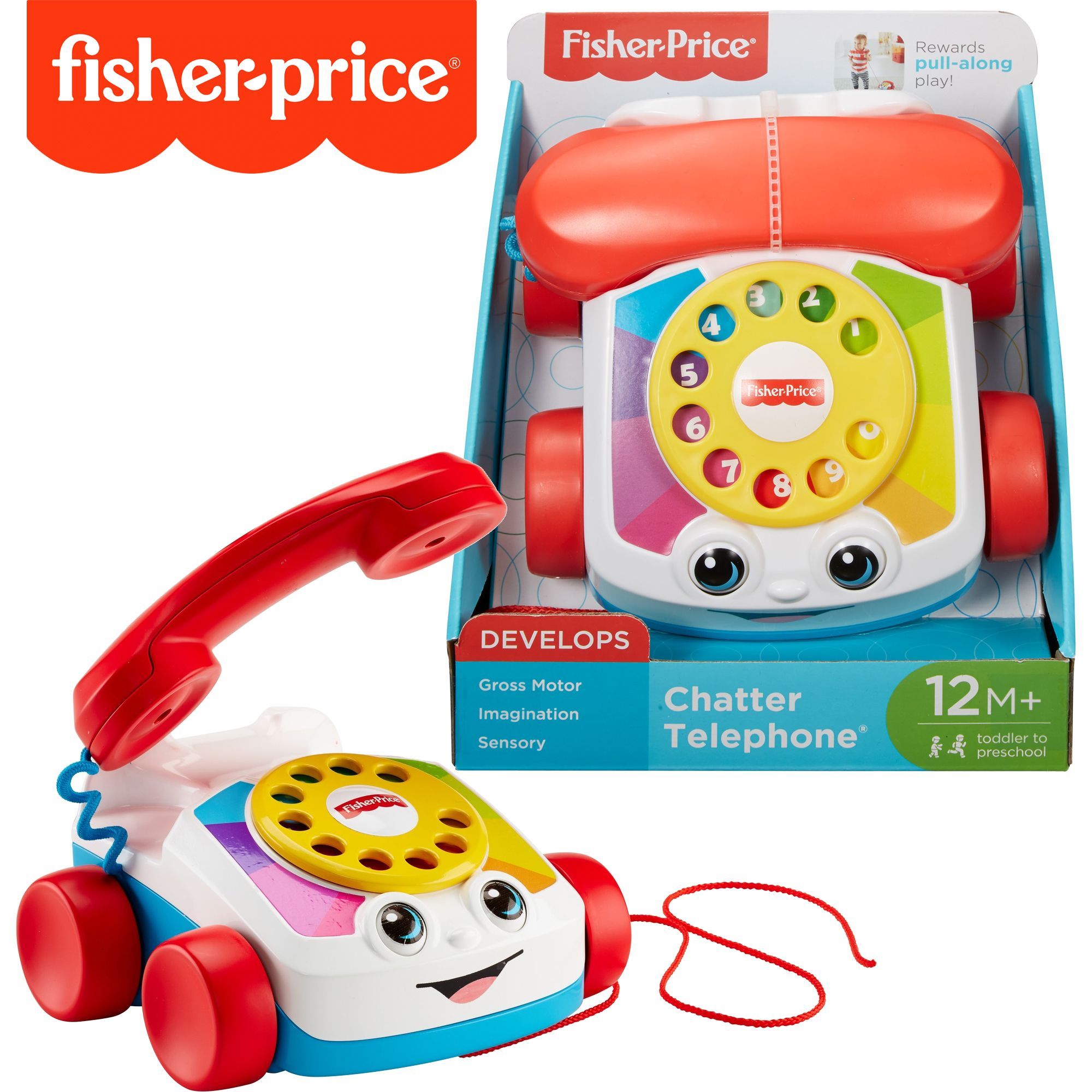 Fisher Price Телефон — купить в интернет-магазине OZON по выгодной цене