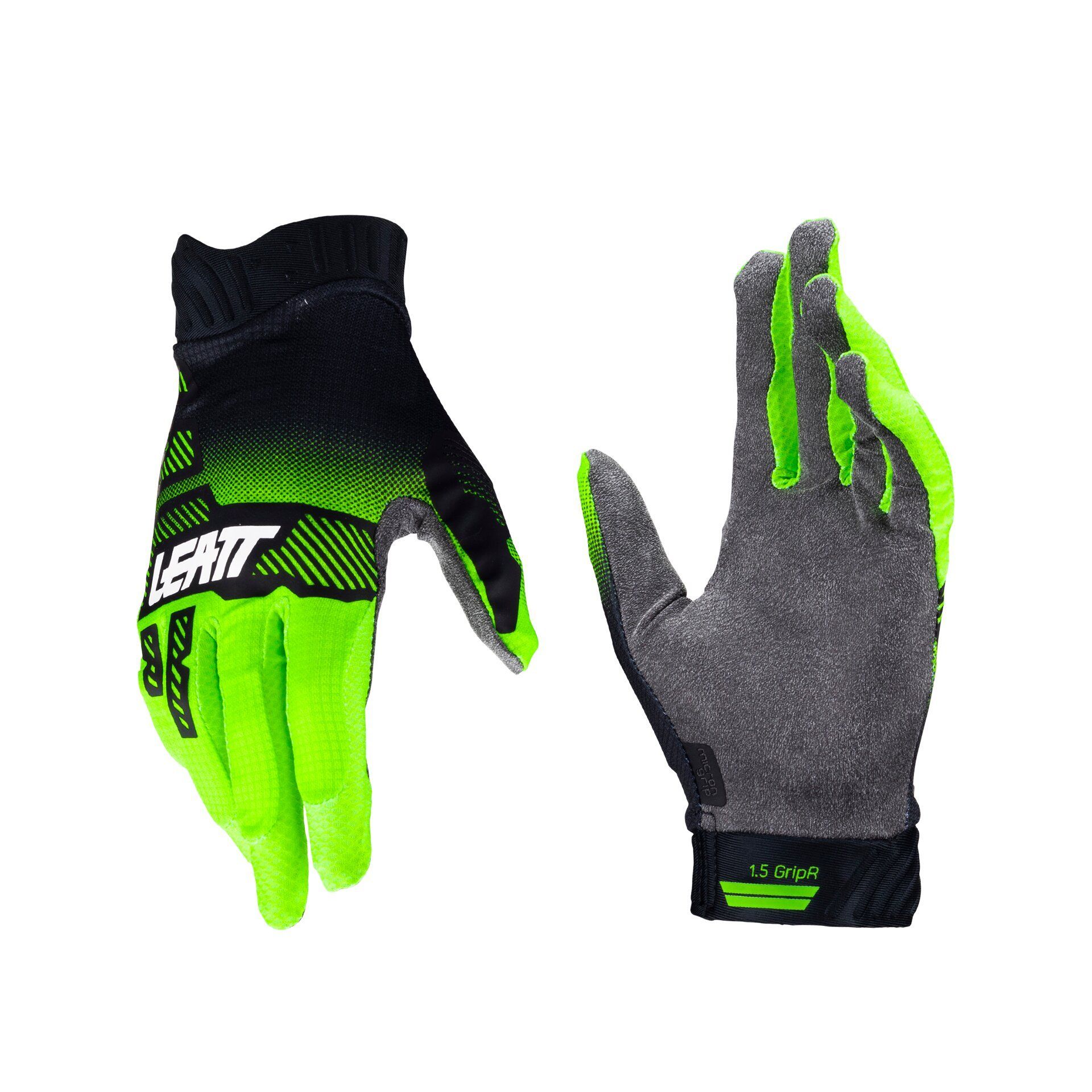 Мотоперчатки подростковые Leatt Moto 1.5 Jr Glove, (Lime, S) 2024