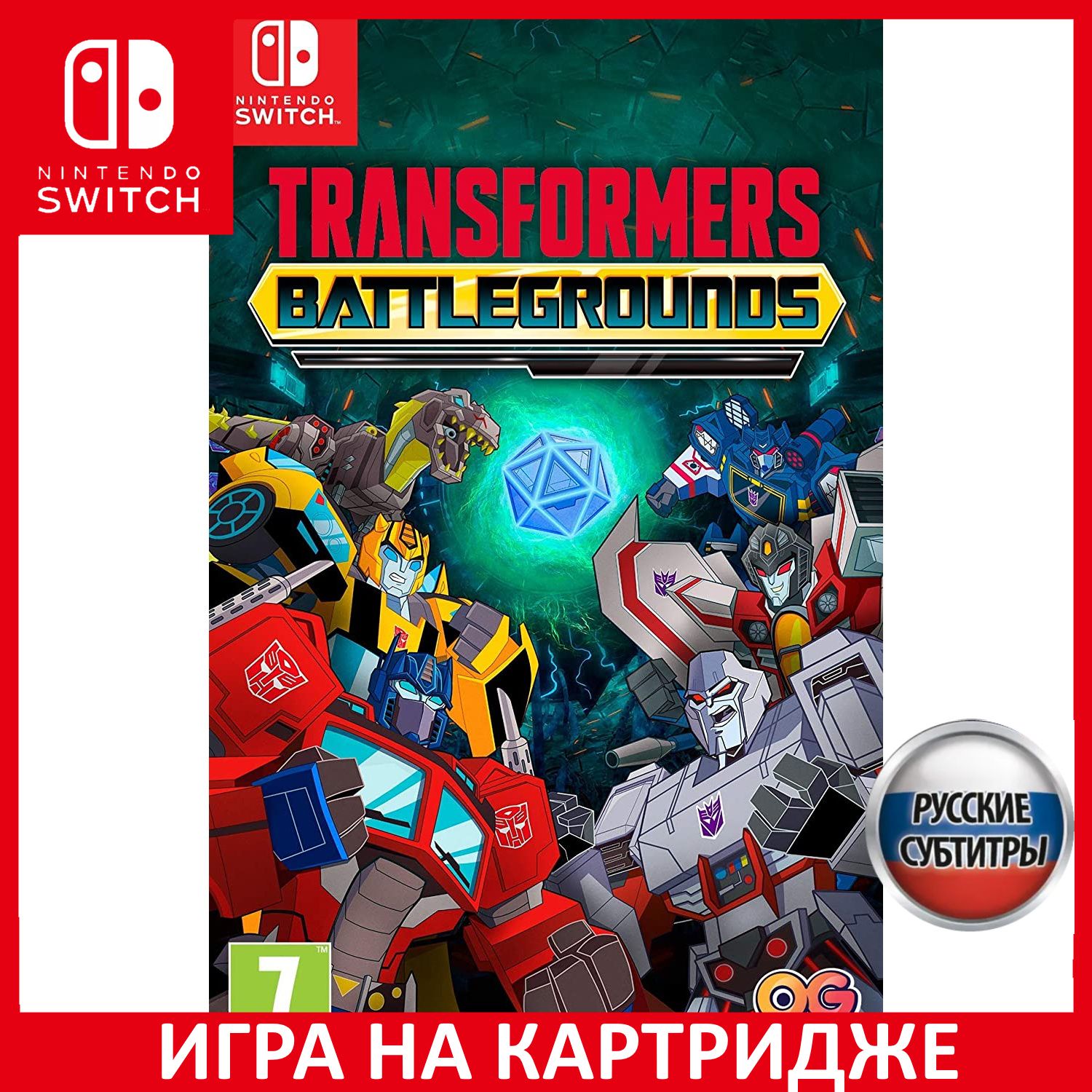 Игра Transformers Battlegrounds (Nintendo Switch, Русские субтитры) купить  по низкой цене с доставкой в интернет-магазине OZON (307272372)