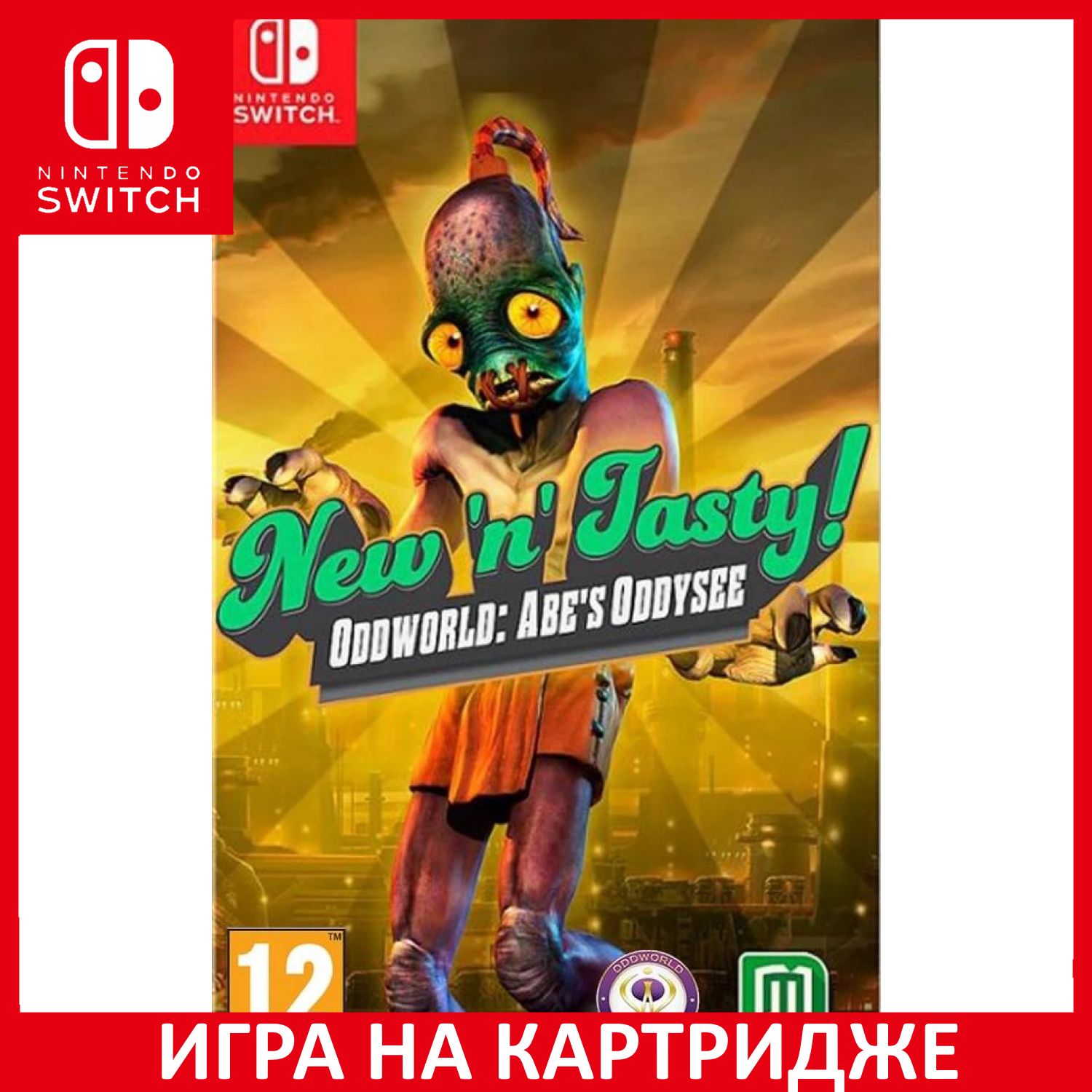 Игра Oddworld Abes Oddysee - New N (Nintendo Switch, Английская версия)  купить по низкой цене с доставкой в интернет-магазине OZON (307271441)