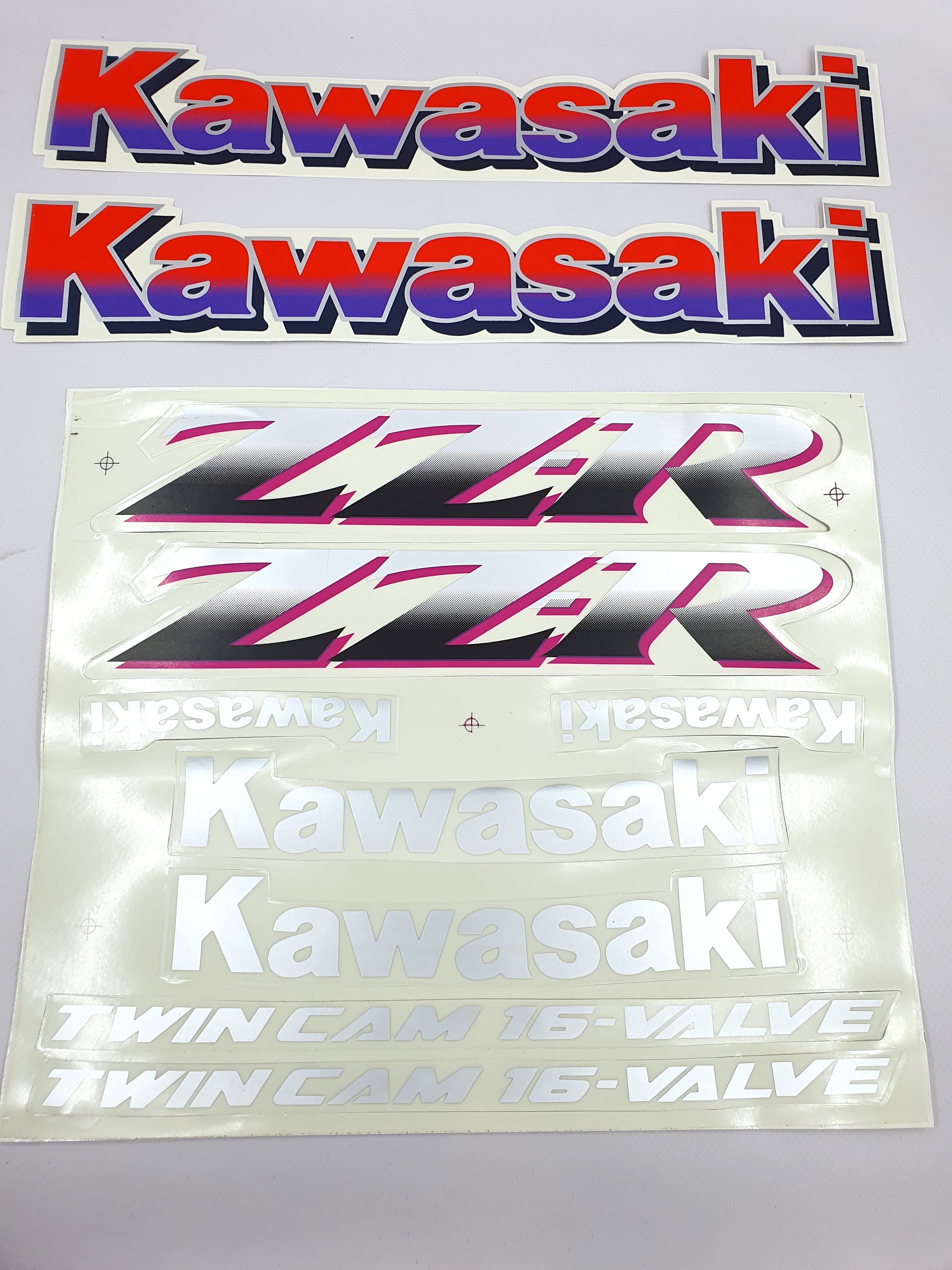 Комплект наклеек Kawasaki ZZR