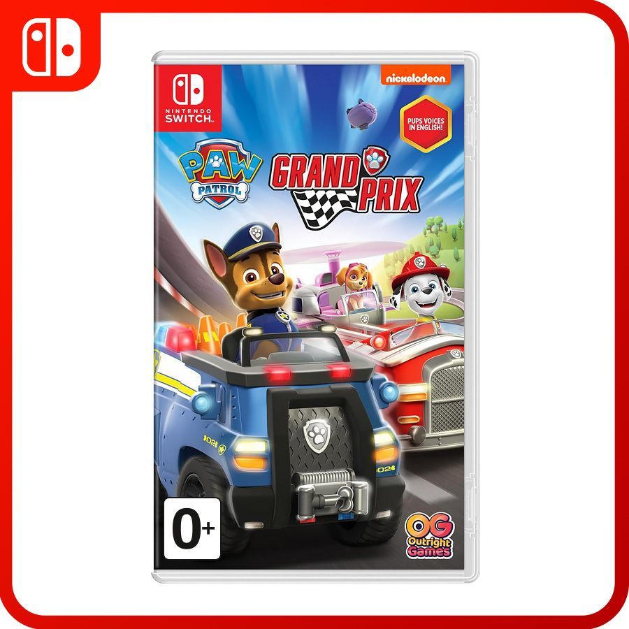 Игра Paw Patrol Grand Prix (Nintendo Switch, Английская версия)