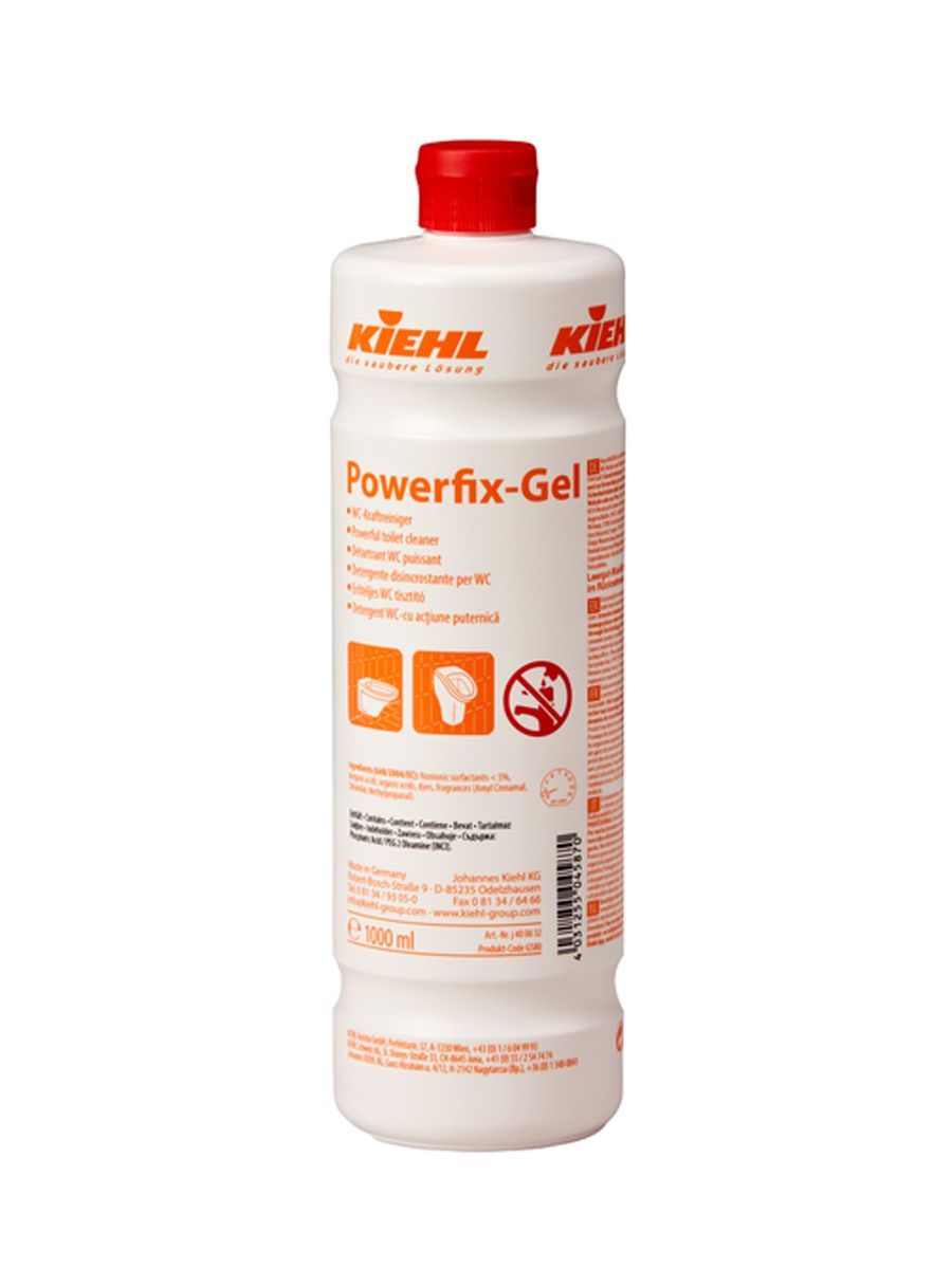 Гель для чистки унитазов и писсуаров Kiehl Powerfix-Gel 1 л