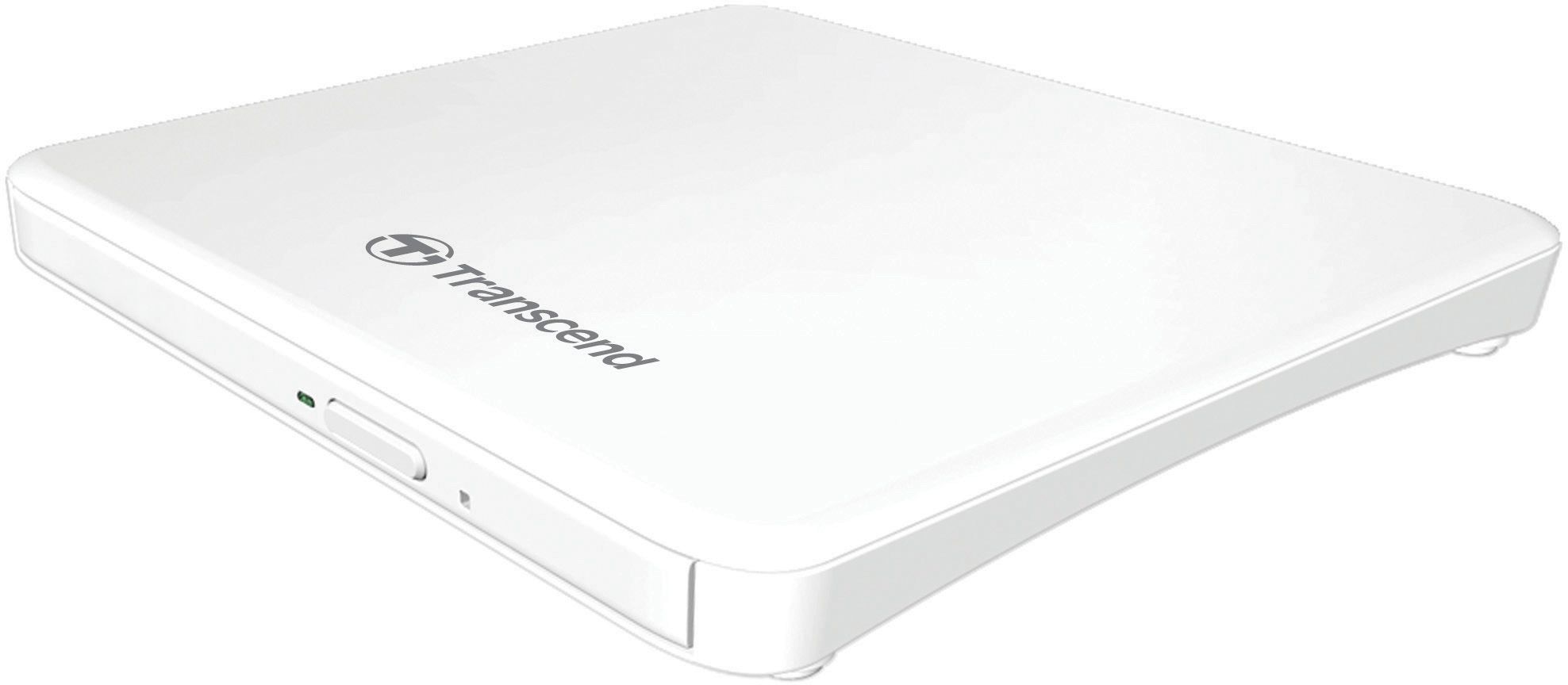 Внешний оптический привод/ Transcend 8X Portable DVD Writer White