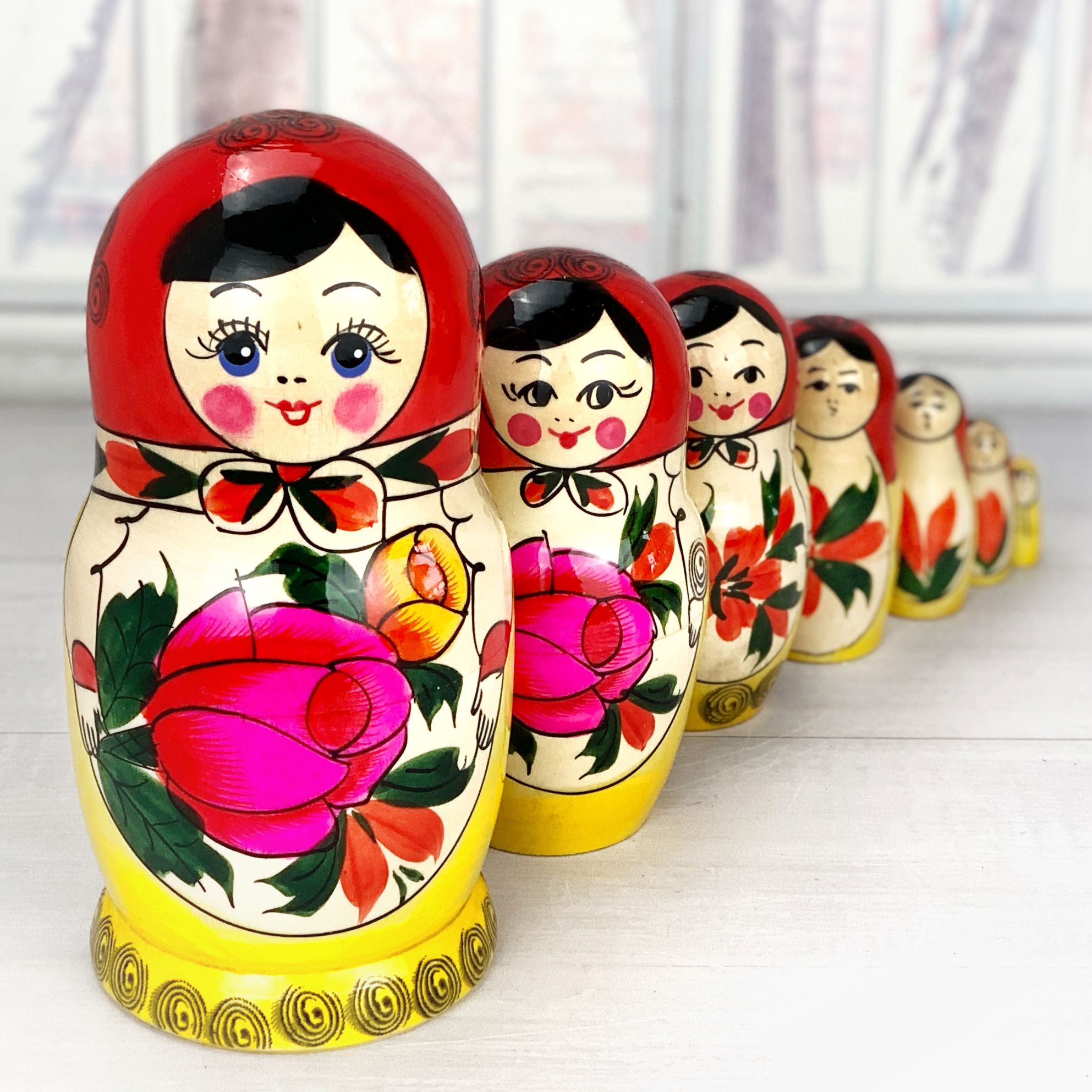 Семеновская матрешка картинка для детей