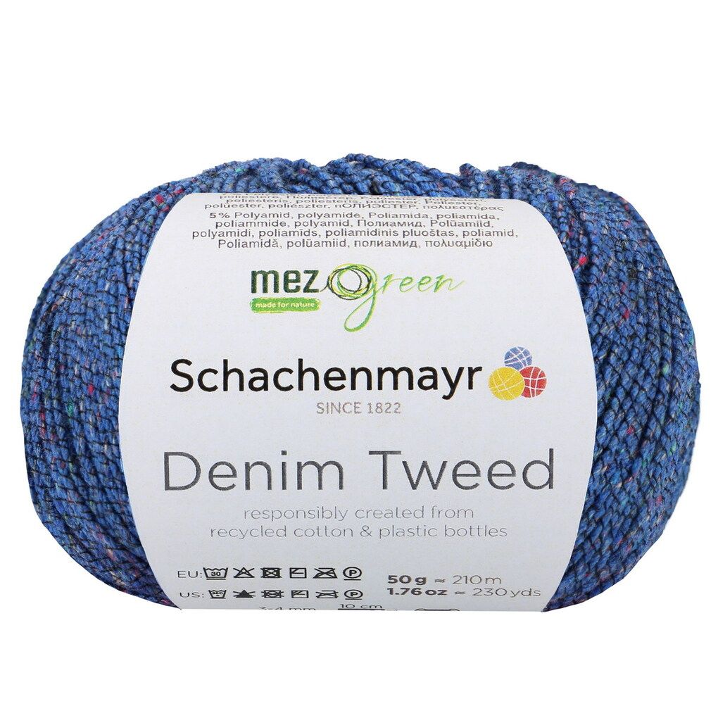 Пряжа schachenmayr. Booklet Denim Tweed. Cotton Yarn Bobbins.