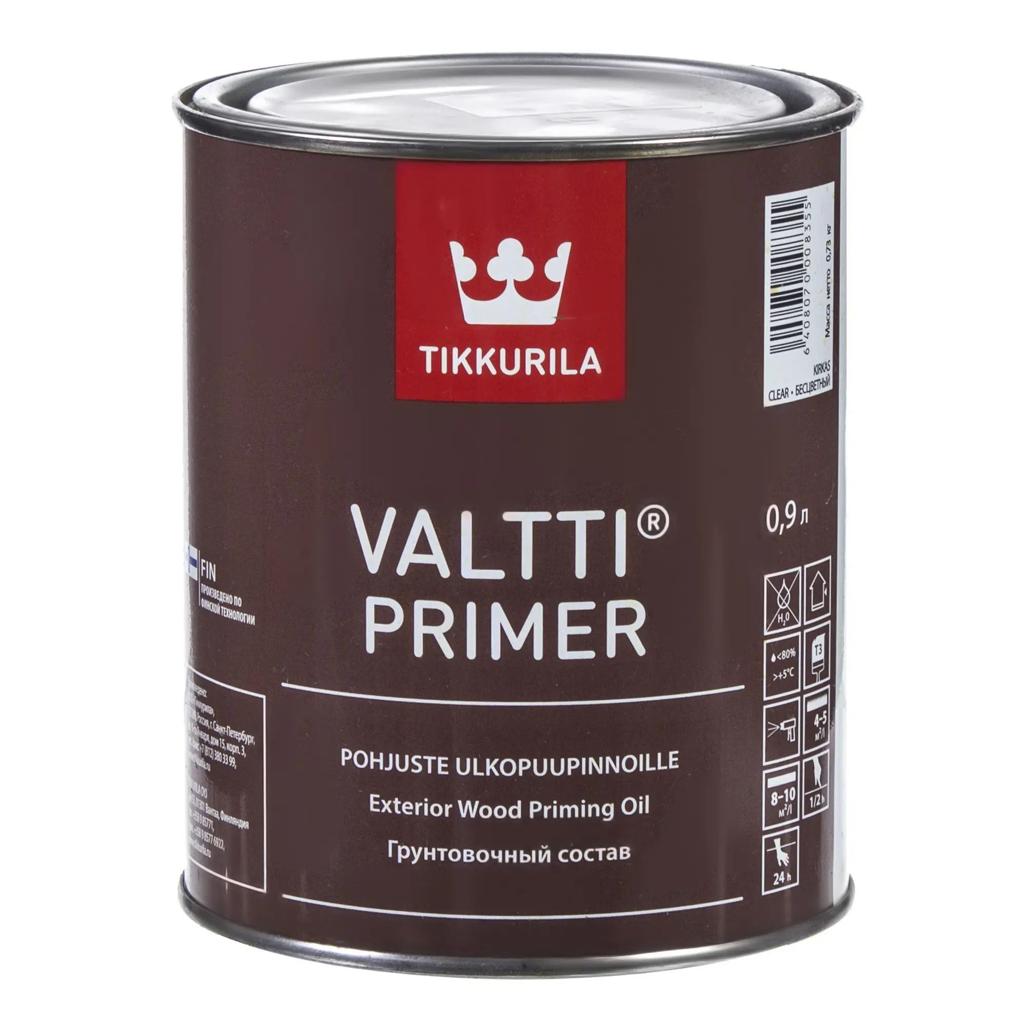 Грунт для дерева. Tikkurila Valtti primer, 9 л. Тиккурила Ватти праймер. Tikkurila Valtti primer, 0.9 л. Антисептик грунт. Valtti primer.