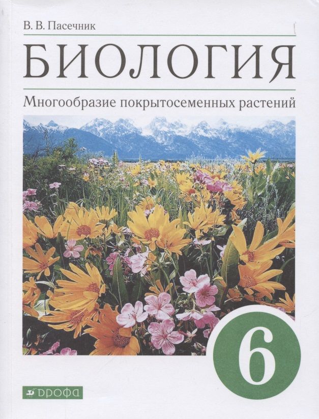 Пасечник в. 6 класс // дрофа. Биология 6 класс. Биология пасечник 5. В.