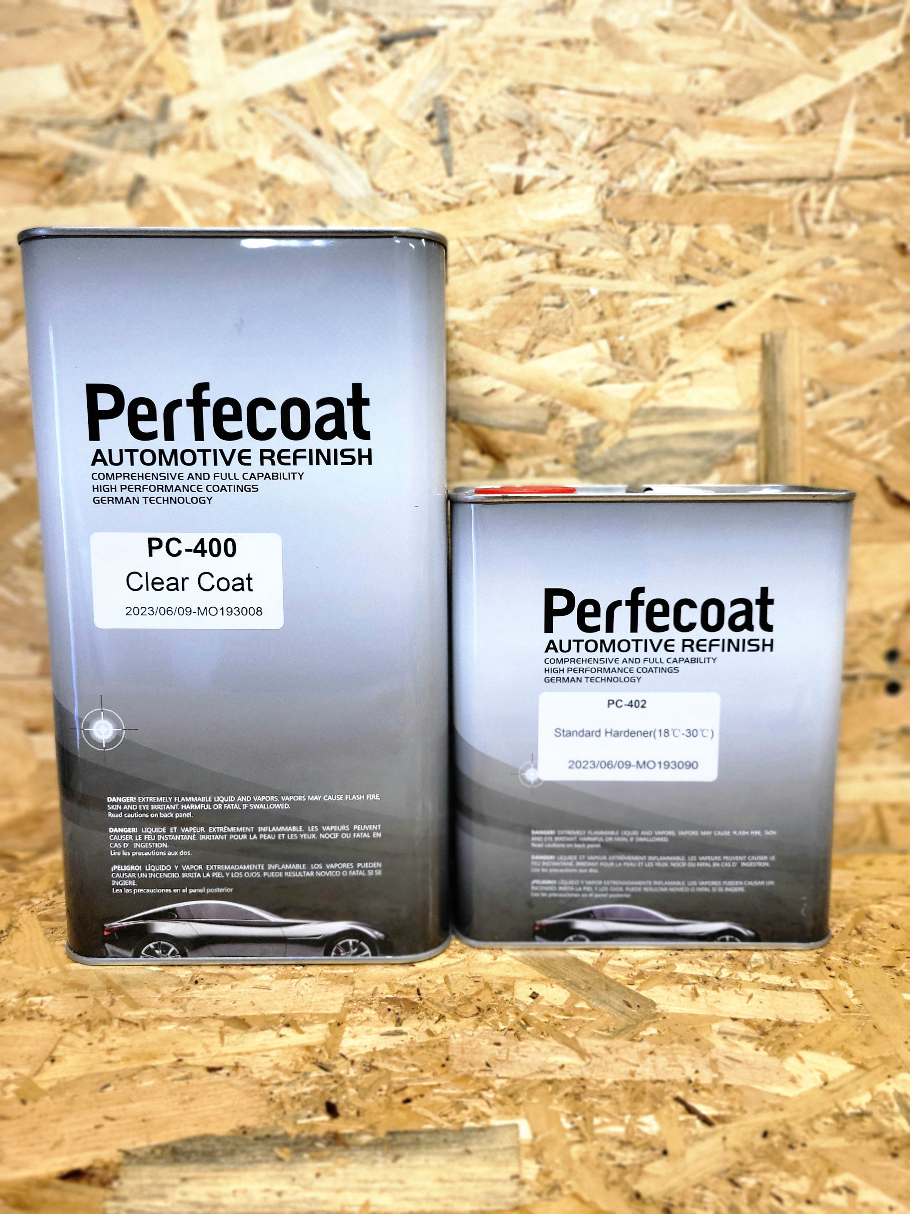 Автомобильный лак Perfecoat PC-400 Standard Clear Coat Комплект (лак+ отвердитель)