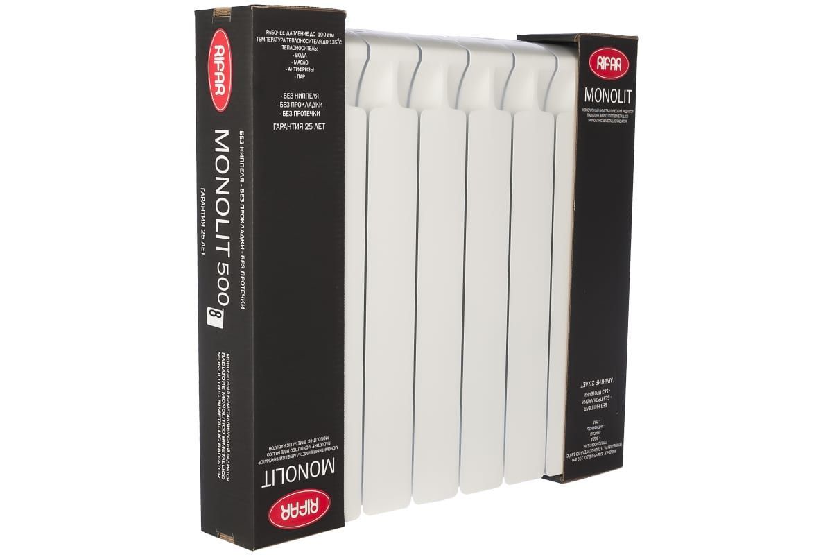 рифар монолит 500 титан. рифар монолит 500 8 секций. биметаллические радиаторы rifar monolit 500. рифар монолит 8. радиатор отопления биметаллический rifar monolit 500.