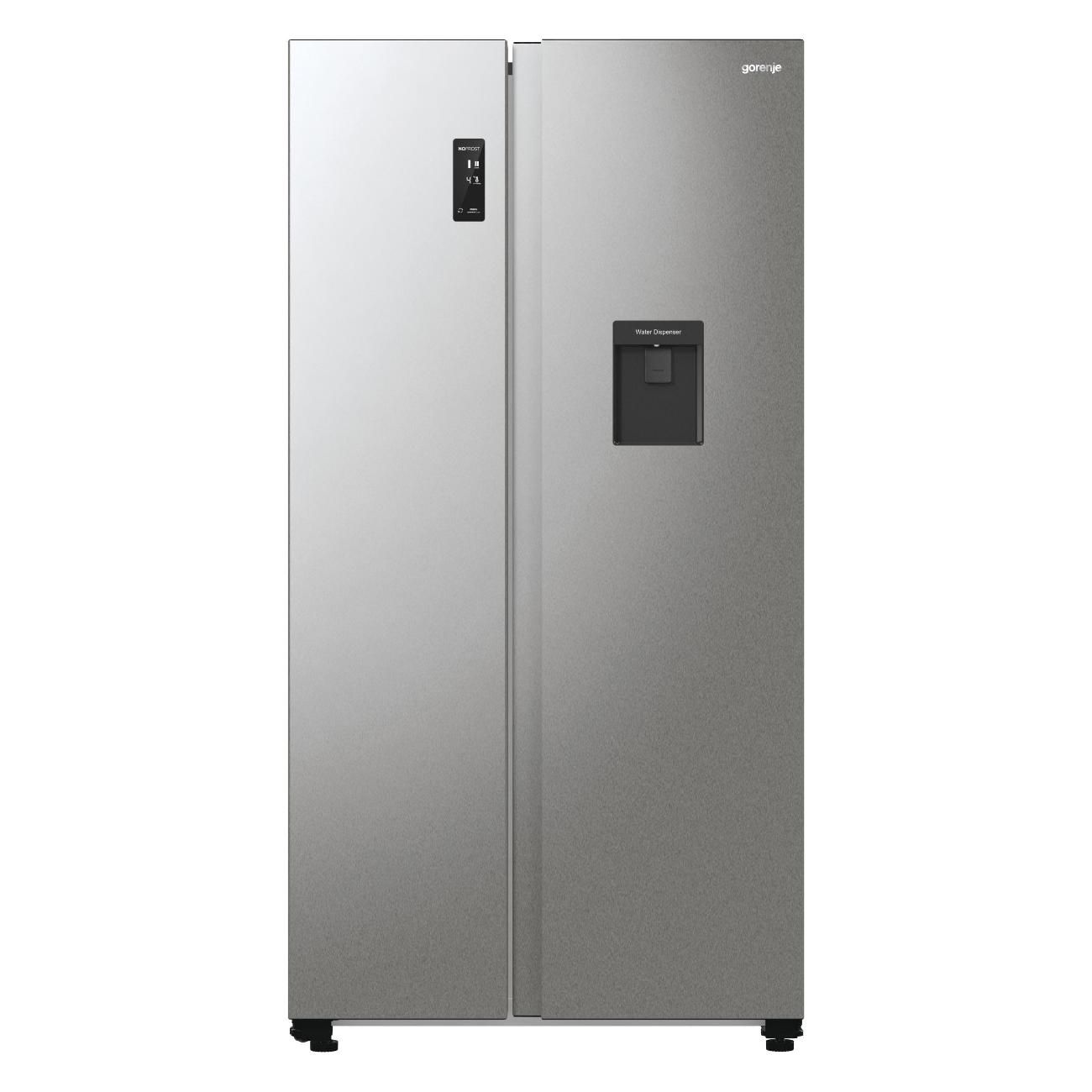 Gorenje Холодильник NRR9185EAXLWD, серебристый