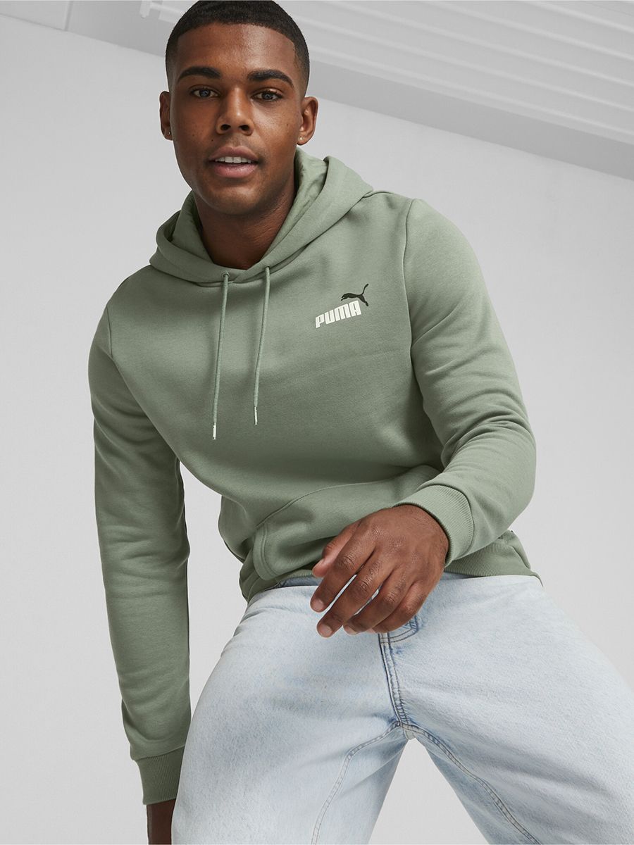 Green puma clearance hoodie