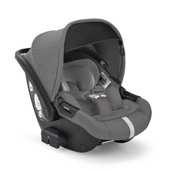 Детское автокресло автолюлька Inglesina Darwin Infant Recline гр 0+ расцветка Chelsea Grey