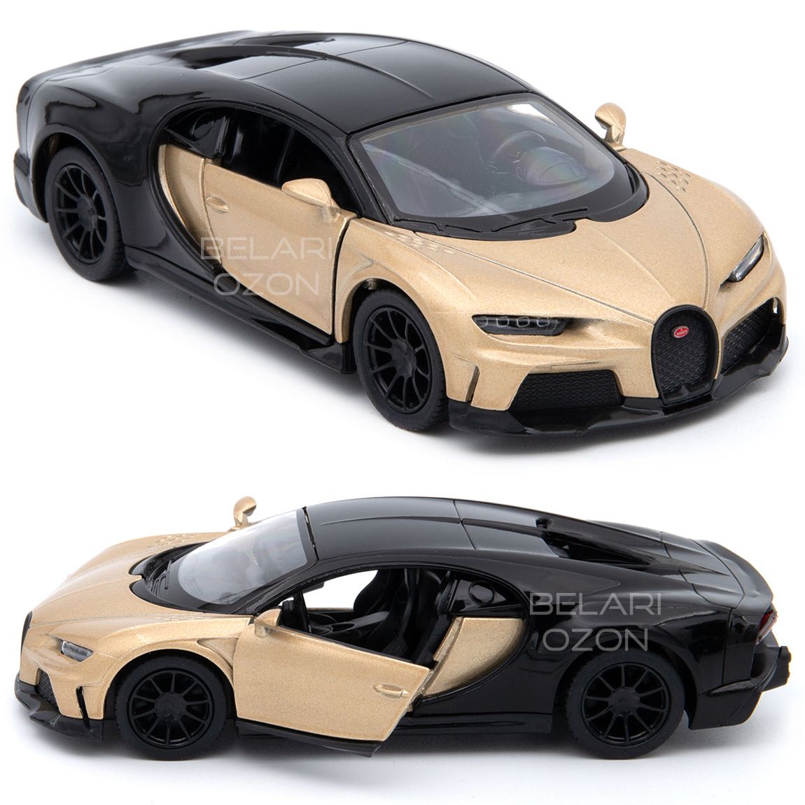 Машинка металлическая Kinsmart 1:38 Bugatti Chiron Supersport (Бугатти  Широн суперспорт) KT5423D инерционная, двери открываются / Золотой - купить  с доставкой по выгодным ценам в интернет-магазине OZON (841828610)