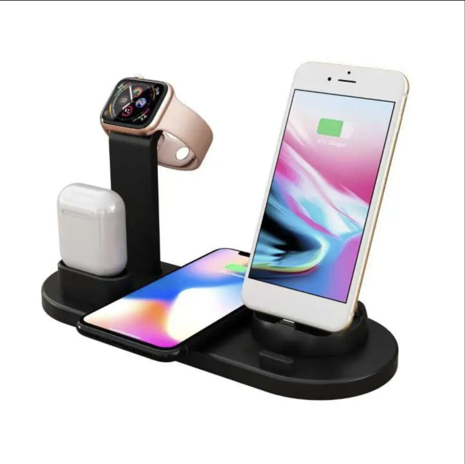 Беспроводная док-станция — Wireless fast Charger 3 in 1. Беспроводная 3 в 1 зарядка для Эппл. Беспроводная зарядка 3 в 1 Apple. Док станция Эппл 3 в 1 беспроводная зарядка.