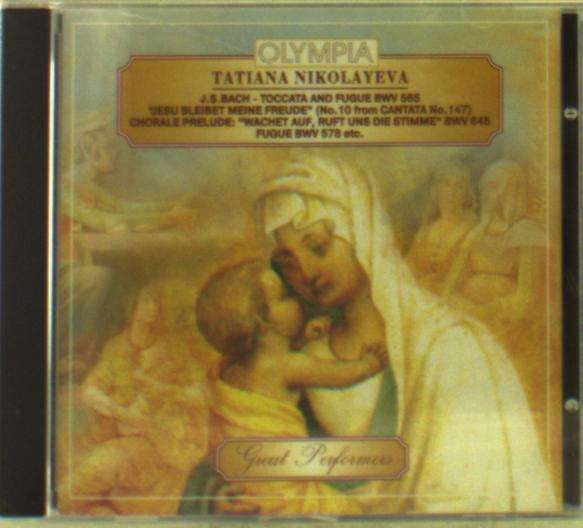 Audio CD Tatiana Nikolayeva spielt Bach (1 CD)