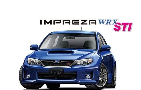 СборнаямодельSubaruImprezaWRXSTIGRB