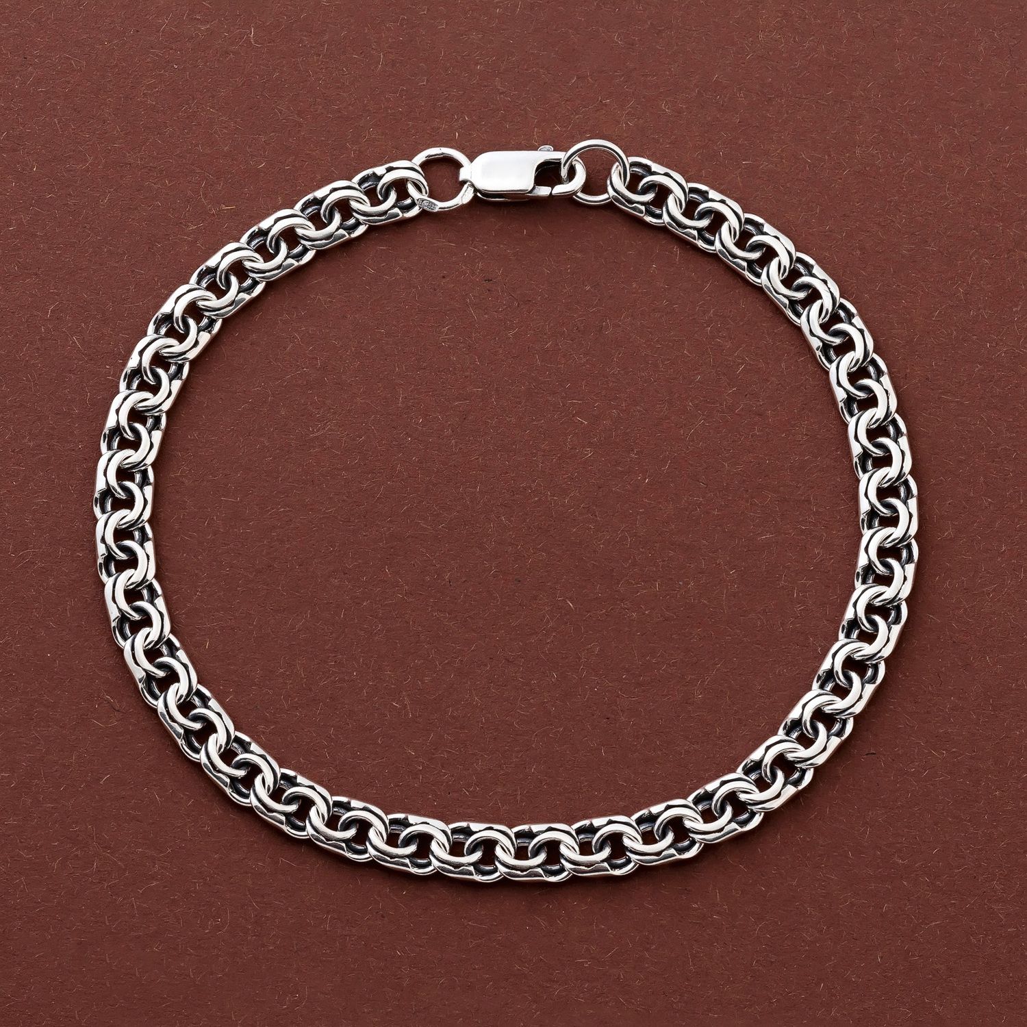 Camellia Jewelry Браслет мужской серебряный, Бисмарк, полнотелый, серебро 925 купить на OZON по низкой цене (1304178337)