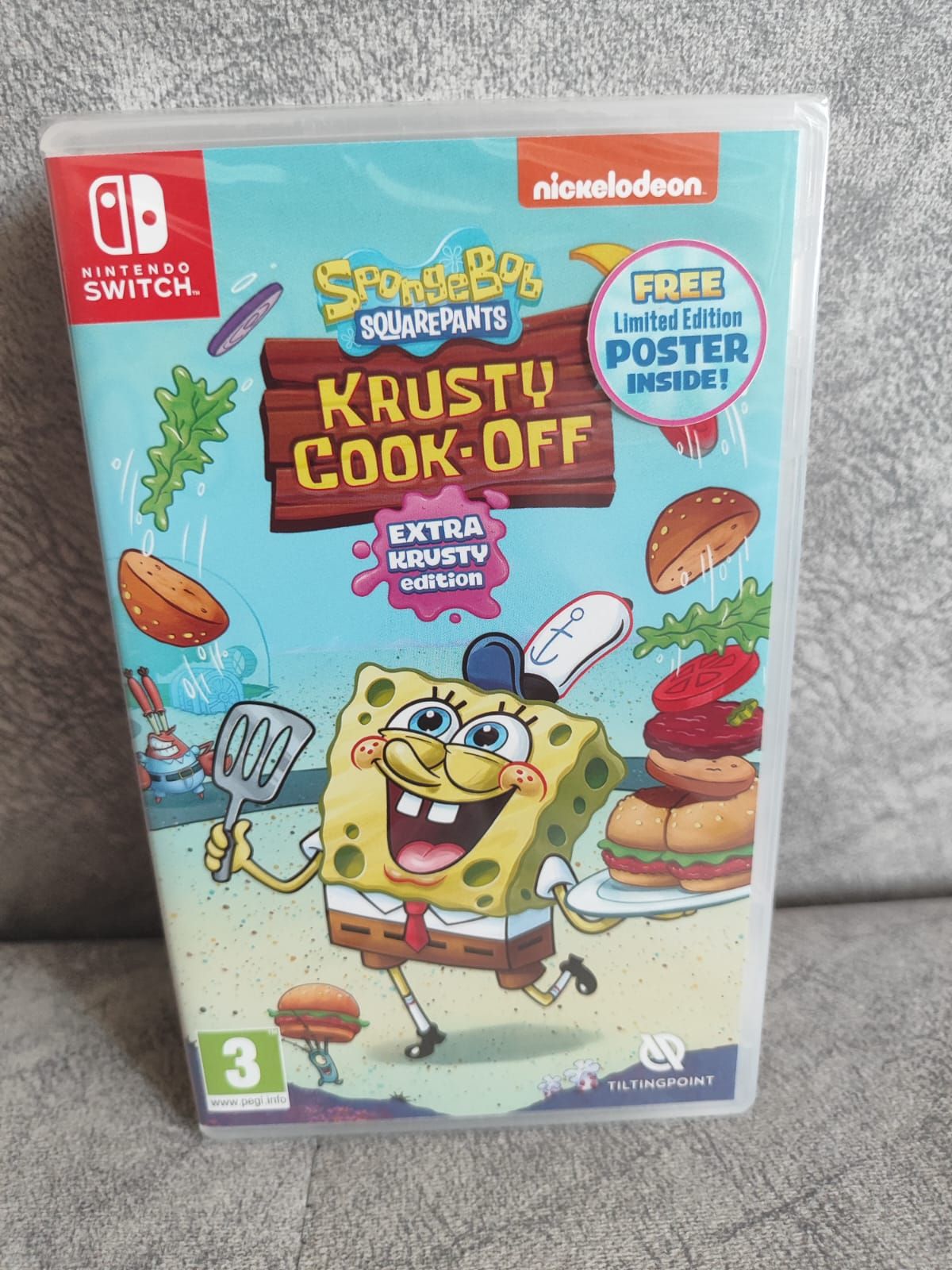 Игра SpongeBob: Krusty Cook-Off Extra Krusty Edition (Nintendo Switch)  (Nintendo Switch, Русские субтитры) купить по низкой цене с доставкой в  интернет-магазине OZON (1311120239)