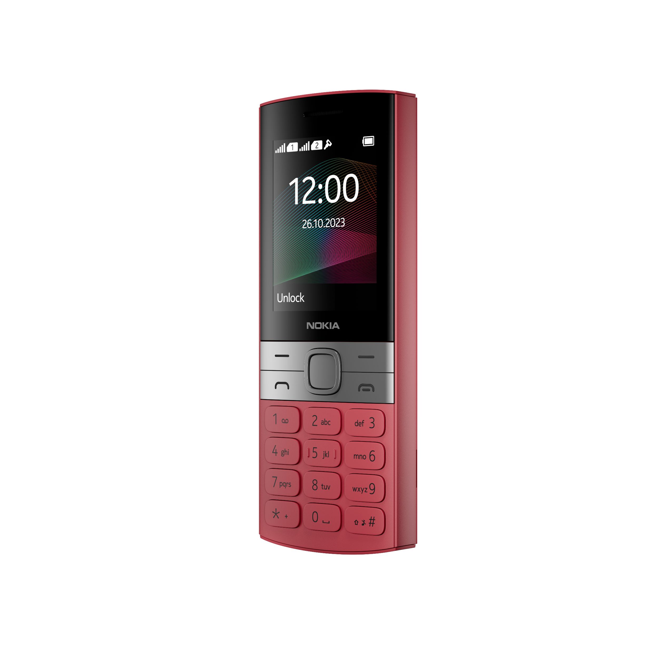 МобильныйтелефонМобильныйкнопочныйтелефонNokia150(2023)TA-1582DS,красный,красный