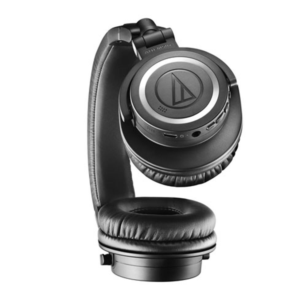 Audio-TechnicaНаушникибеспроводныесмикрофономaudio-technicaATH-M50xBT,Bluetooth,3.5мм,USB,черный