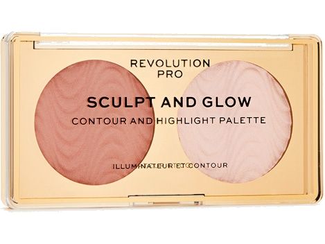 Бронзер и хайлайтер REVOLUTION PRO Sculpt & Glow