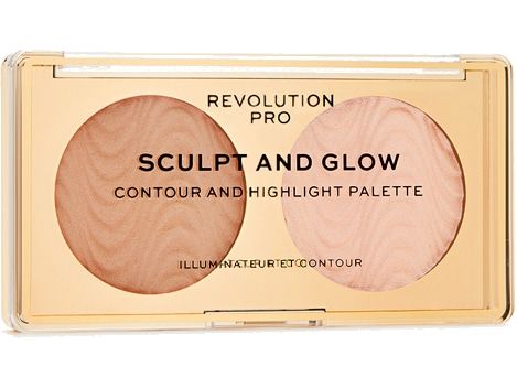 Бронзер и хайлайтер REVOLUTION PRO Sculpt & Glow