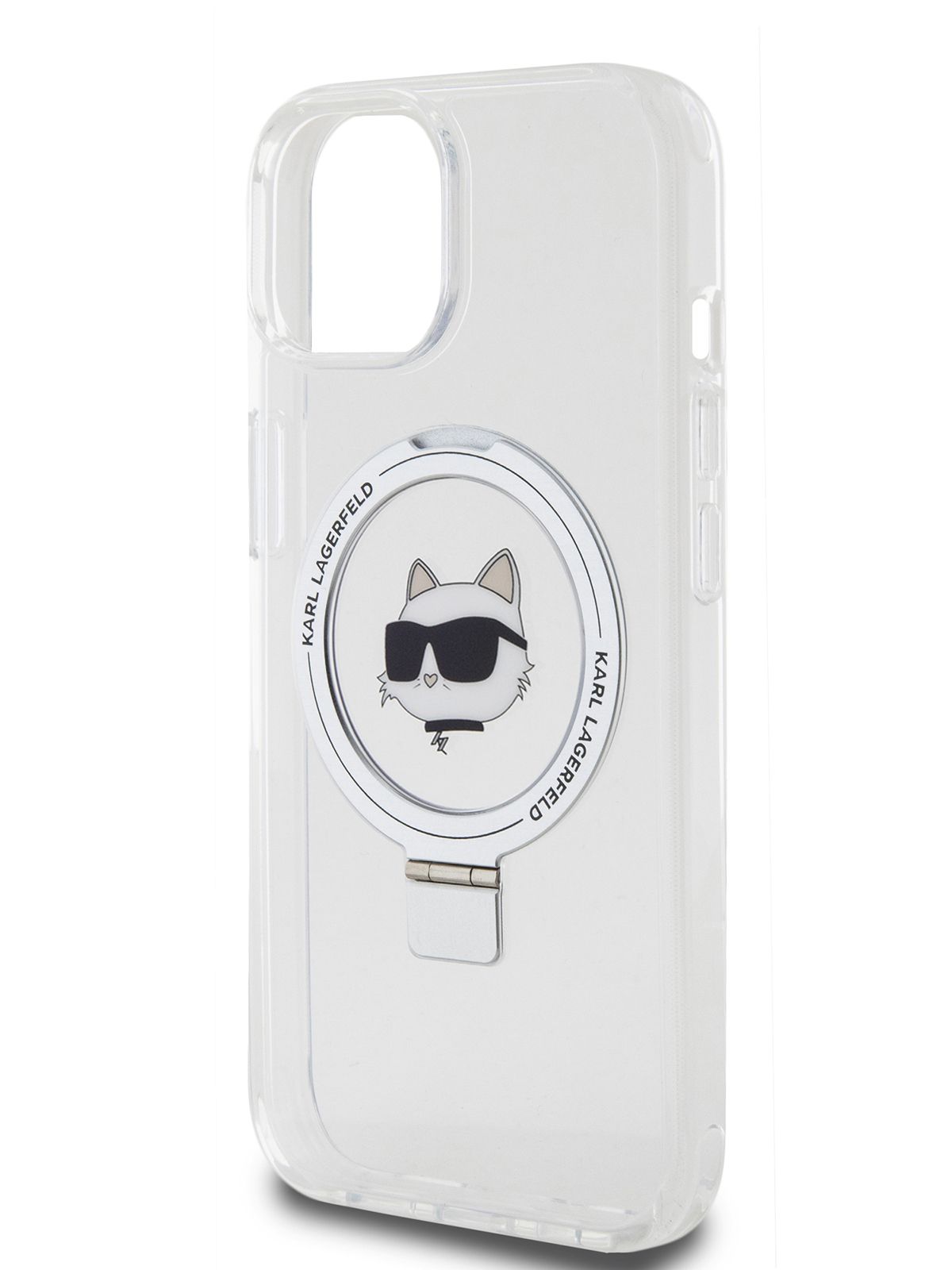 Чехол Karl Lagerfeld PC/TPU Ring stand MagSafe на Apple iPhone 15, для  Айфон 15 с защитой камеры, с функцией подставки, с принтом NFT Choupette  head, прозрачный - купить с доставкой по выгодным ценам в интернет-магазине  OZON ...