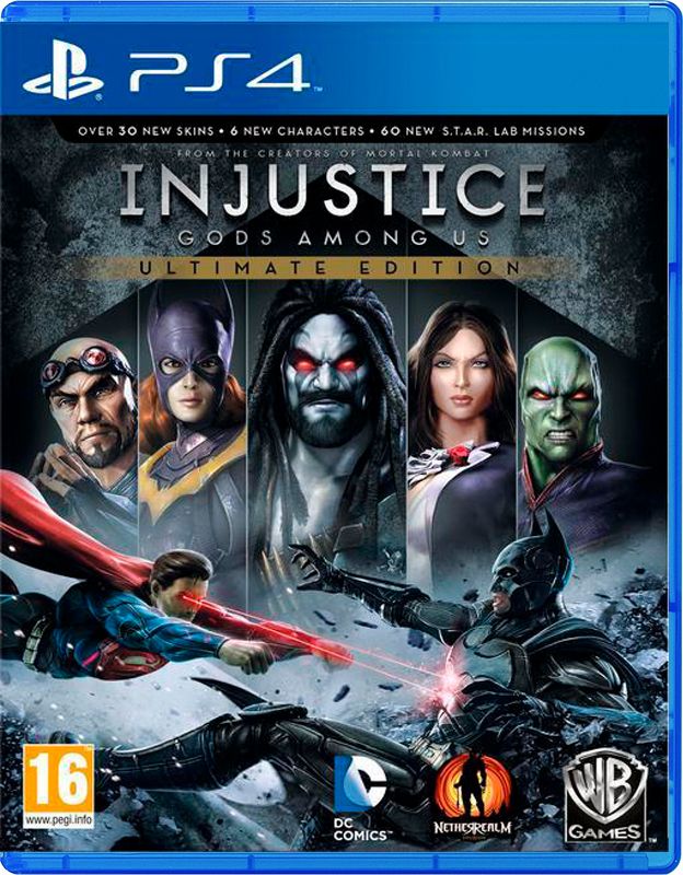 Игра Injustice: Gods Among Us. Ultimate Edition для PS4