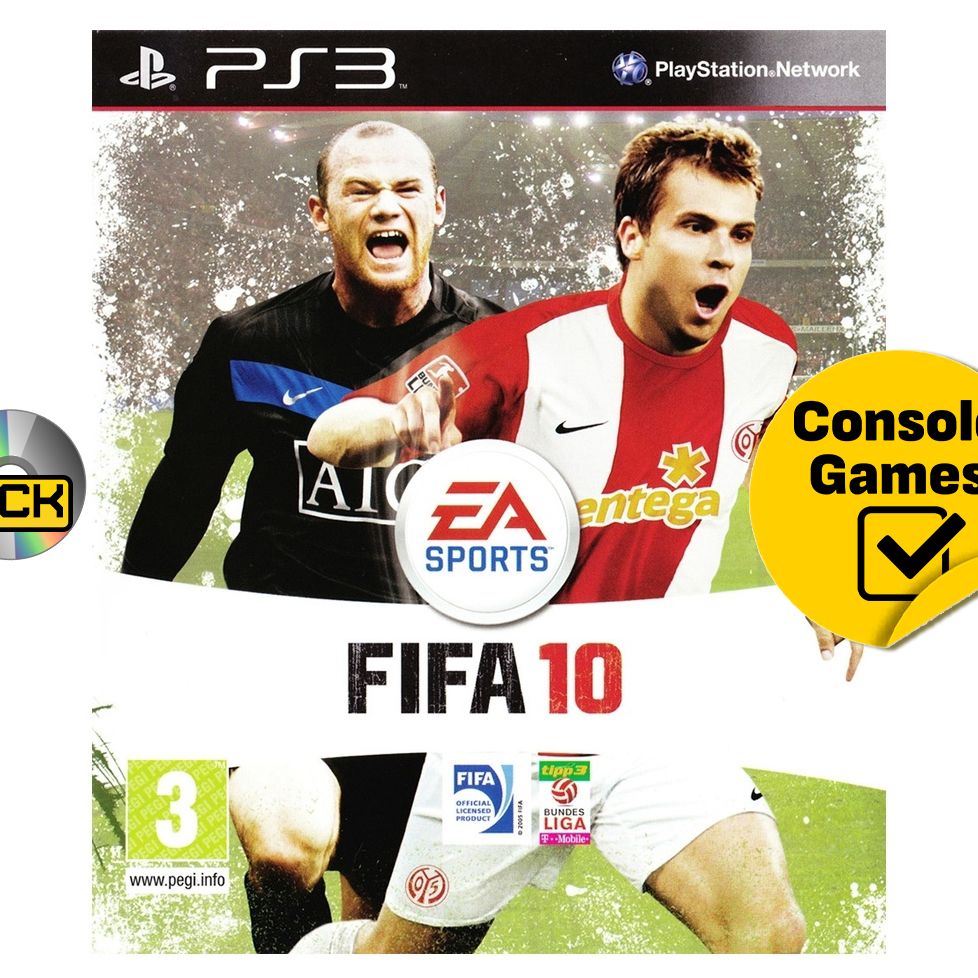 PS3 FIFA 10. Товар уцененный