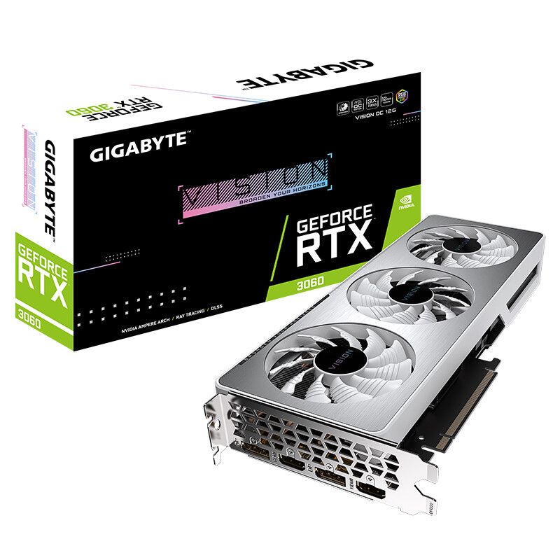Gigabyte geforce rtx 3060 vision oc 12g Gigabyte geforce rtx 3060 vision oc 12g